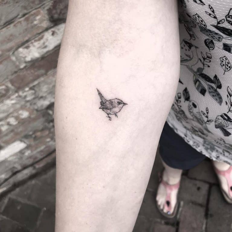 61 Amazing Small Bird Tattoo Ideas