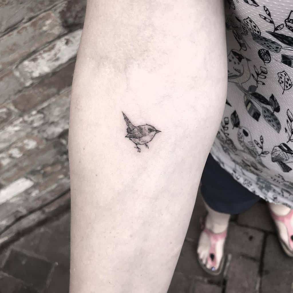 Small Bird Forearm Tattoos Brionyvictoriatattoo