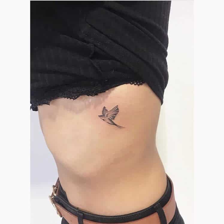 Small Bird Rib Tattoos Jessicapaigetattoos