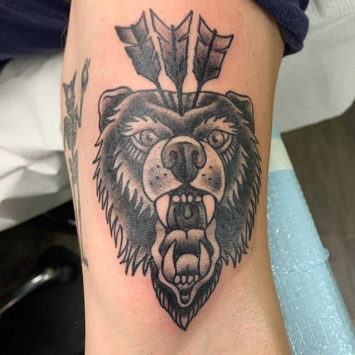 Black Bear Tattoo  हम पज  Facebook