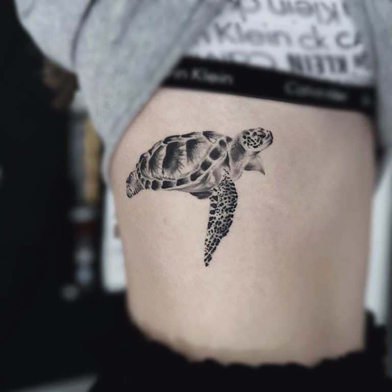 81 Cool Small Turtle Tattoo Ideas