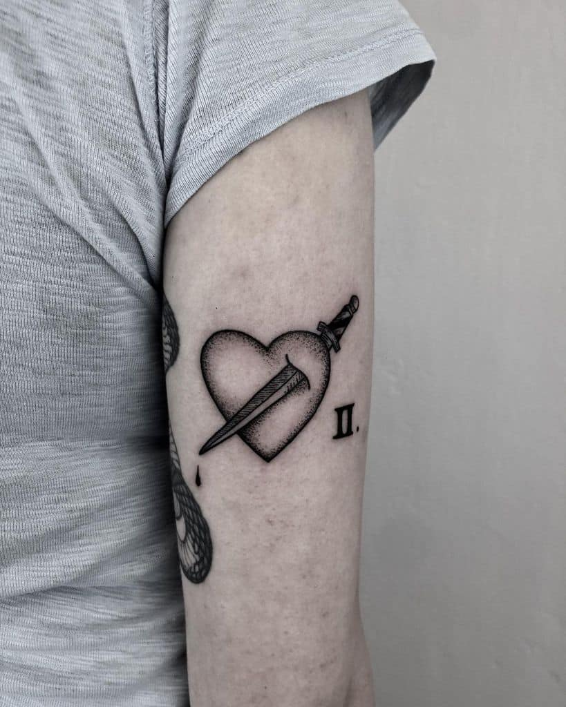 Small Bleeding Heart Tattoo lvdk.tattoos