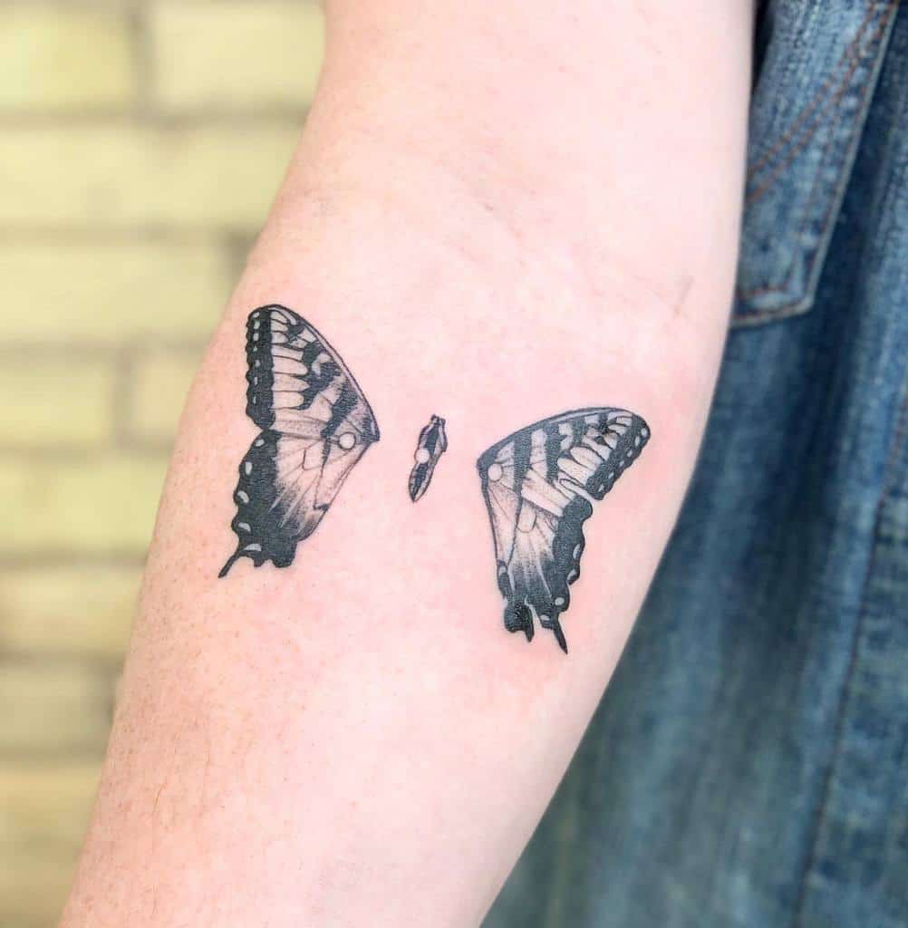Small Butterfly Forearm Tattoos Kristinevodon