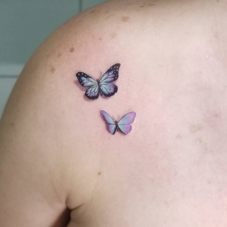 60 Small Butterfly Tattoo Ideas