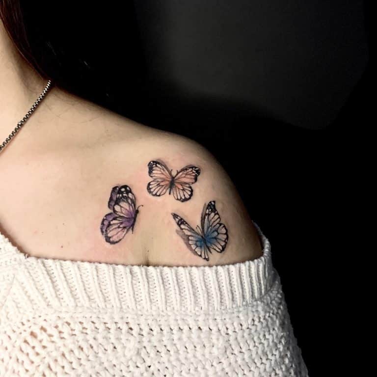 60 Small Butterfly Tattoo Ideas