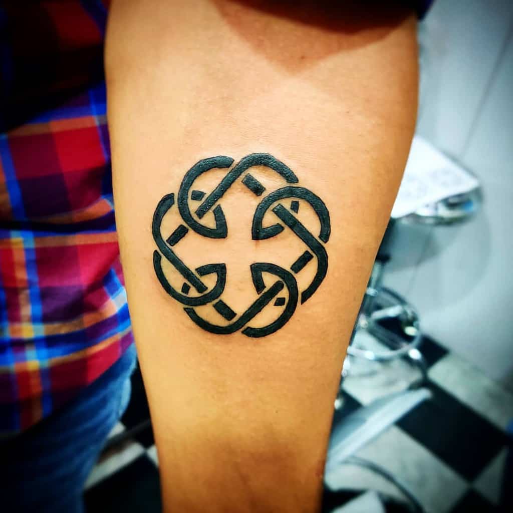 Small Celtic Tribal Tattoo satya_tattooz