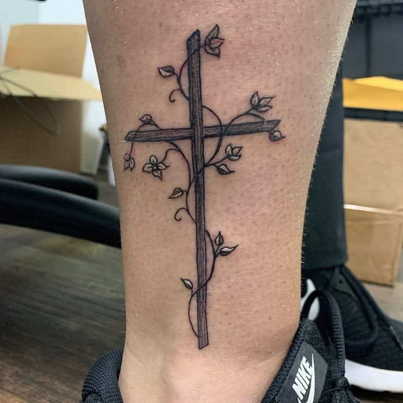 Small Cross Ankle Tattoo Tattooconnection