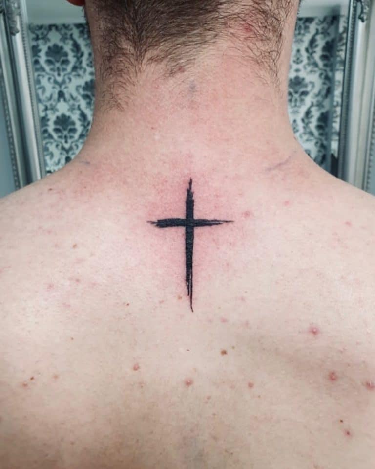 69 Best Small Cross Tattoo Ideas