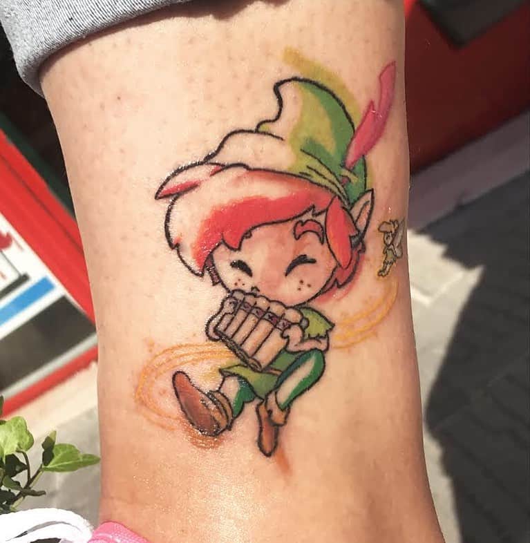 Small Disney Ankle Tattoos galak.ink