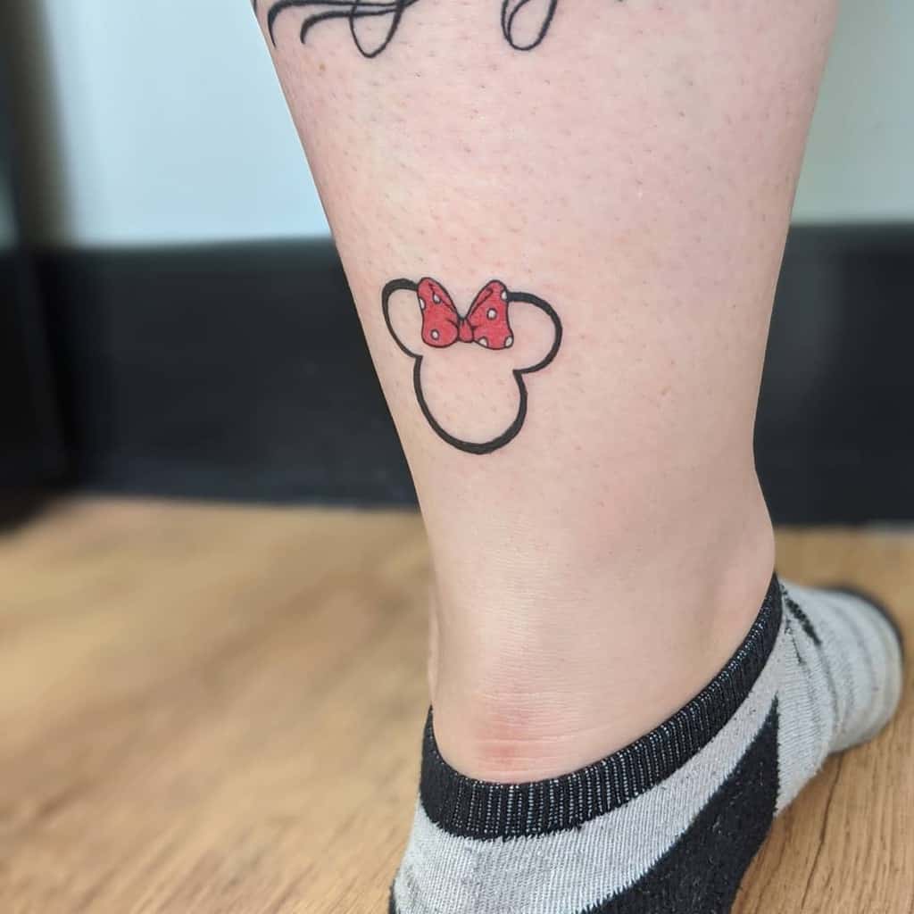 Small Disney Ankle Tattoos sarahhayestattoos