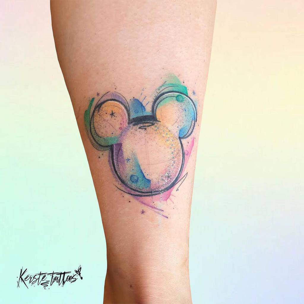 Small Disney Watercolor Tattoos kerste_tattoos