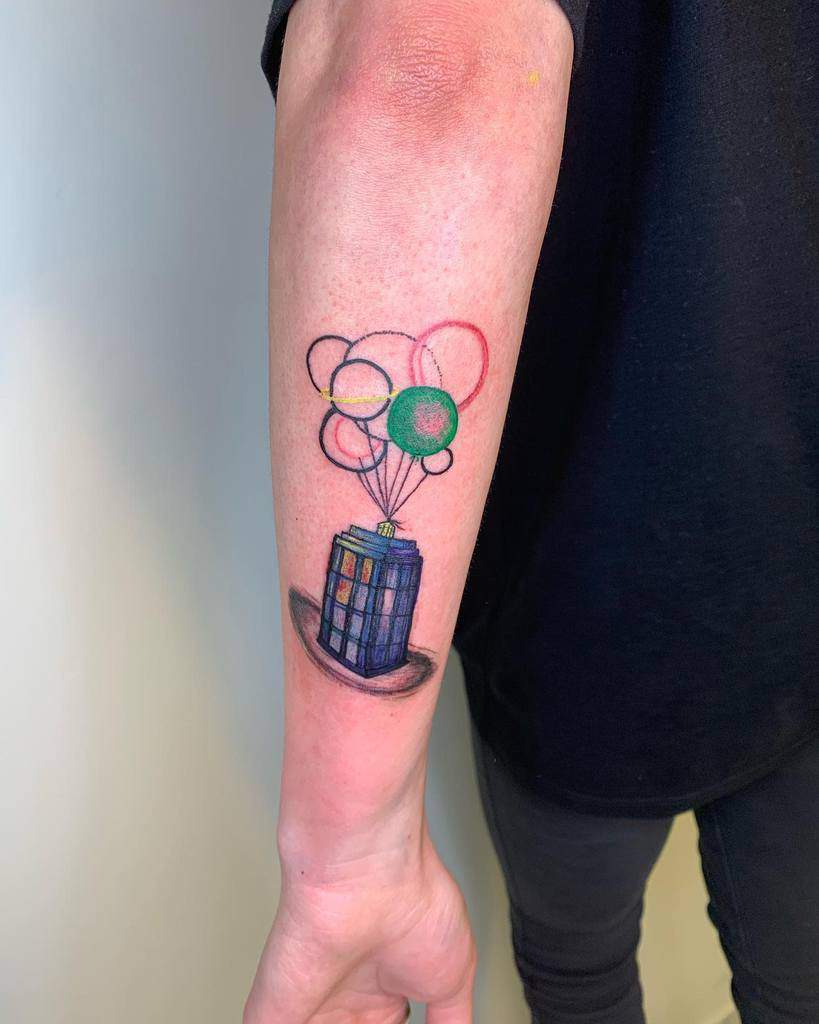 Small Doctor Who Tattoo Naty.ink