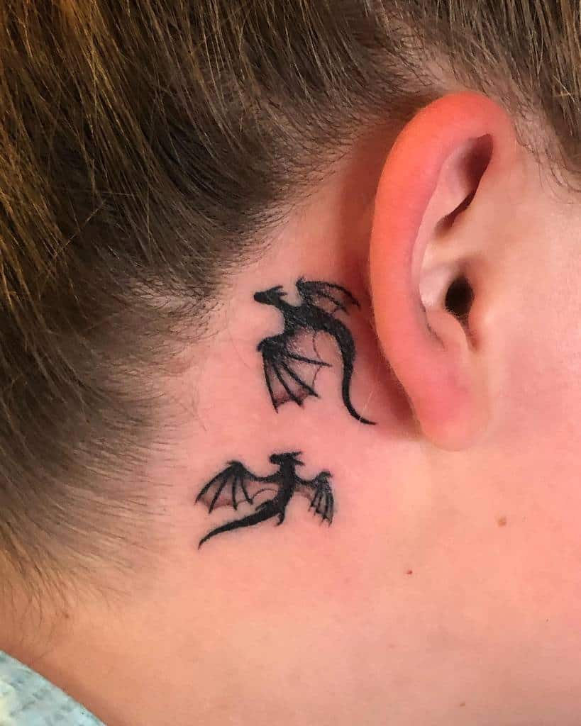 Small Dragon Tattoos for Women nathanieltattoos