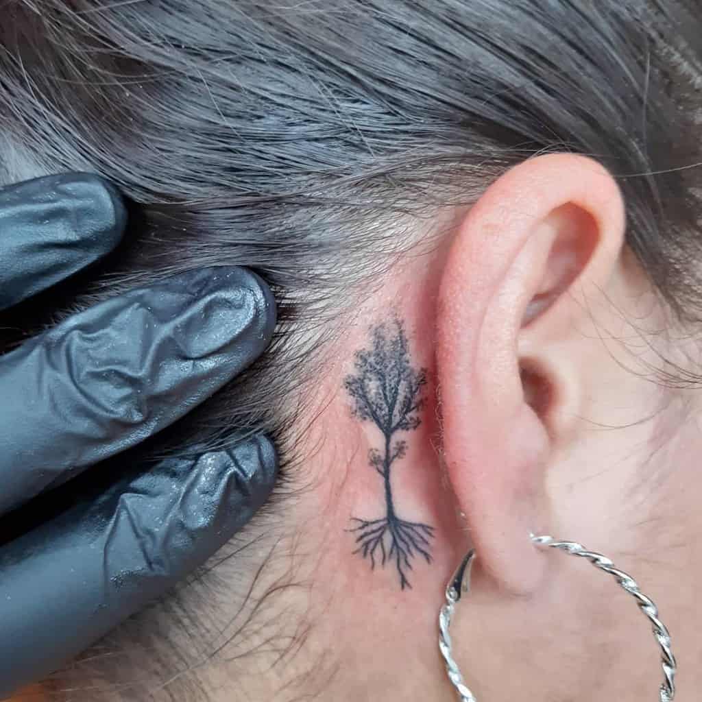 Small Ear Tattoo For Women Loko Will