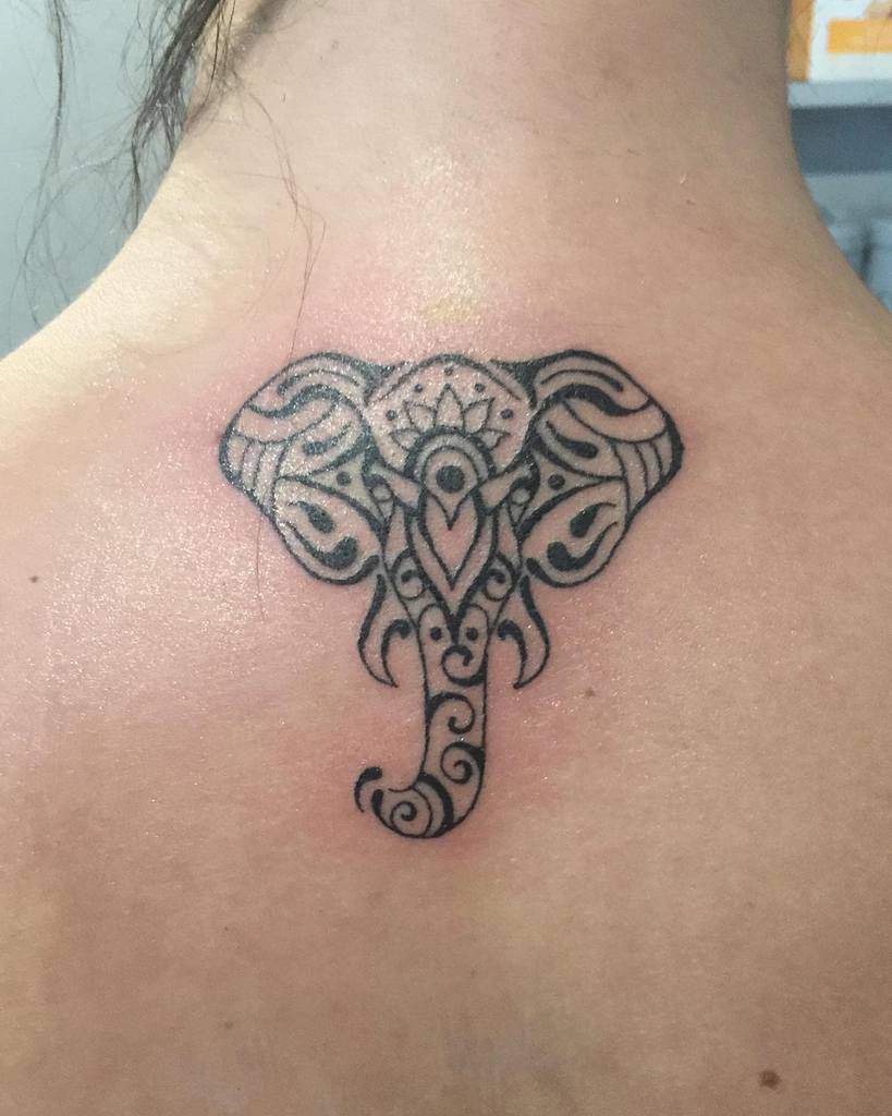 Small Elephant Back Tattoo Cara Hayward Tattoo