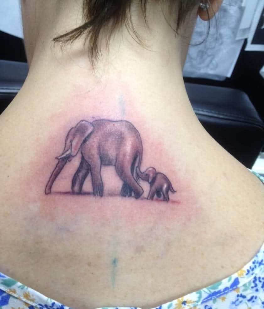 Small Elephant Back Tattoo Celticarttattoo
