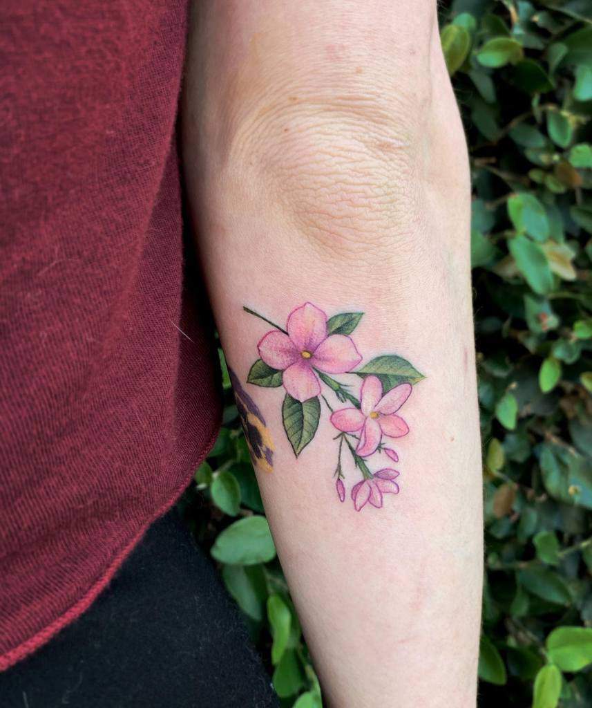 Small Flower Forearm Tattoos Sickletattoo