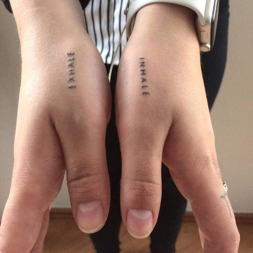 Small Hand Tattoo Women lucie