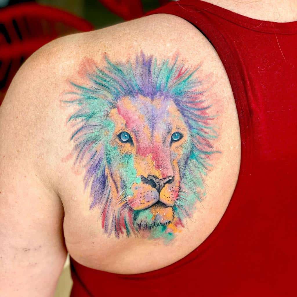 134 Tattoo Designs Lion Stock Photos, High-Res Pictures, and Images - Getty  Images