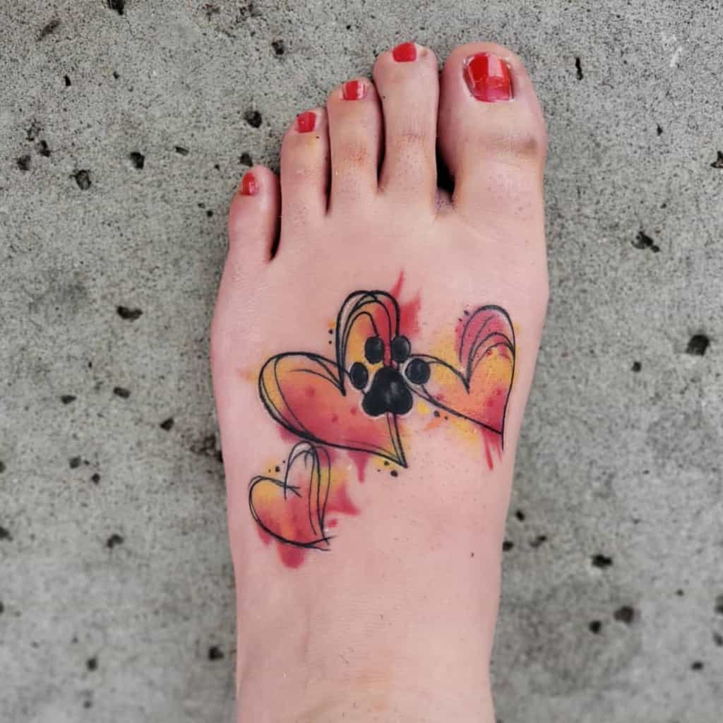 Small Meaningful Ankle Foot Tattoos Bri 55555