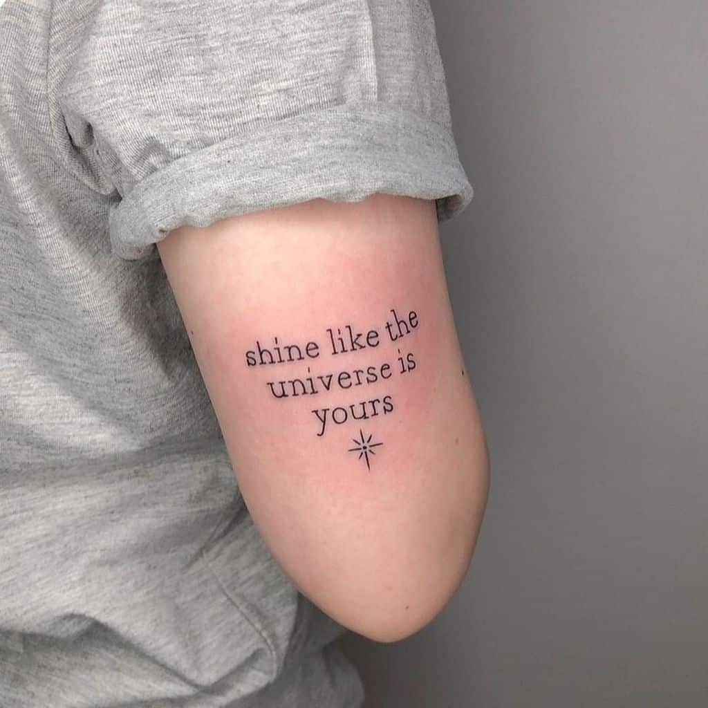 Small Meaningful Qoute Tattoos yingyytattoo