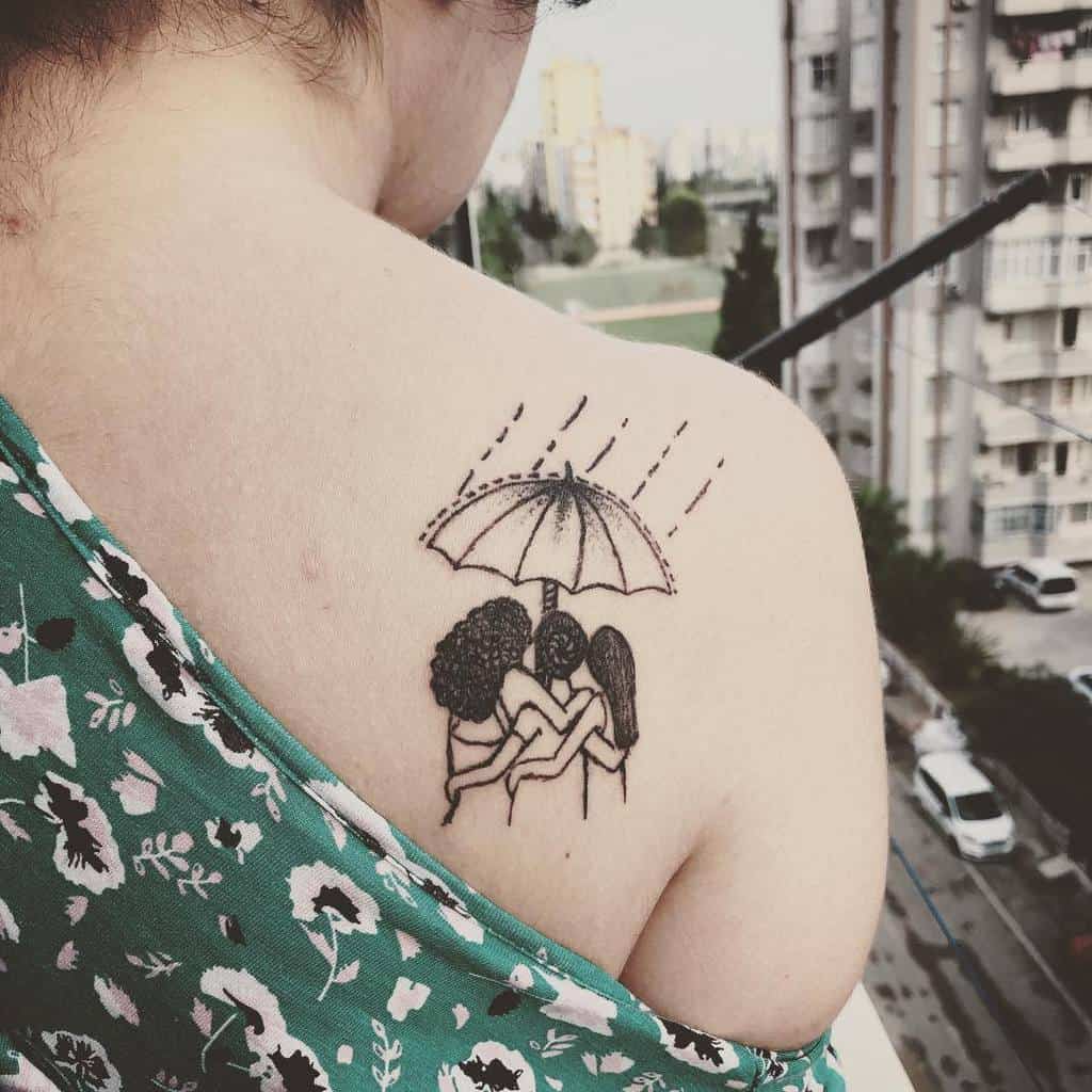 Small Meaningful Shoulder Tattoos Neiti Inky