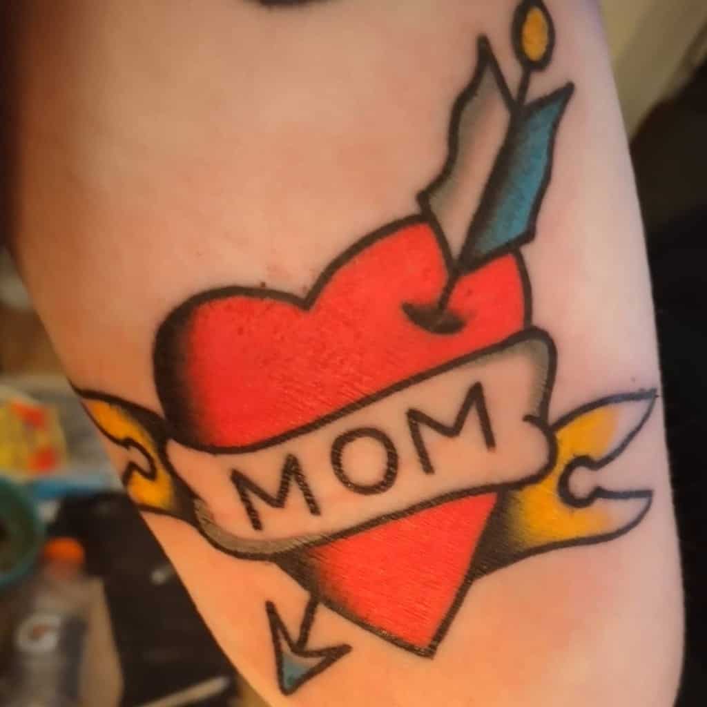 Small Mom Heart Tattoo mattycoyle