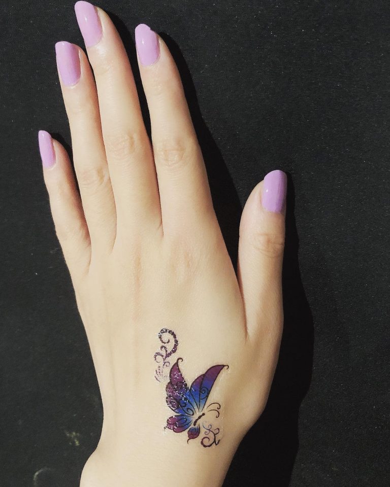 Top 61 Best Purple Butterfly Tattoo Ideas 2021 Inspiration Guide 