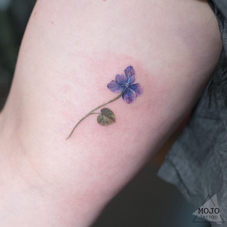 Purple Flower Tattoo Ideas for a Vibrant Touch