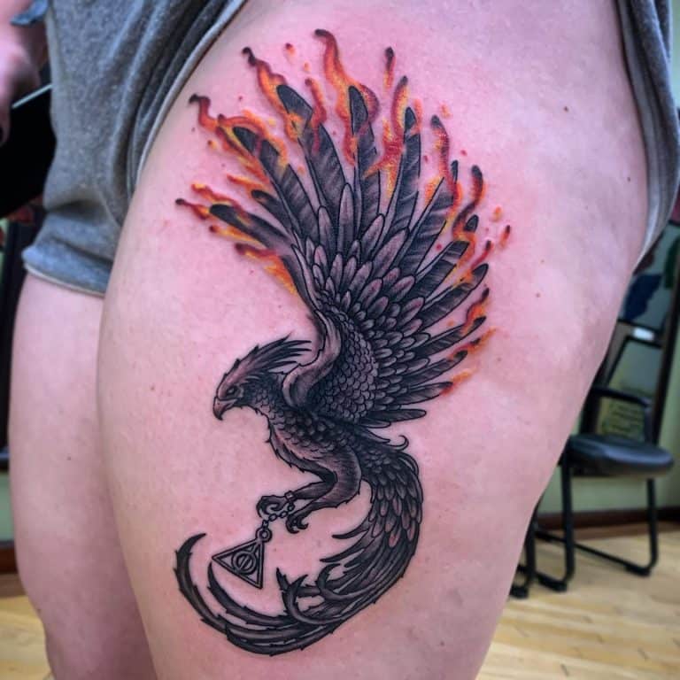 What Do Phoenix Tattoos Symbolize and Mean? [2023 Guide]