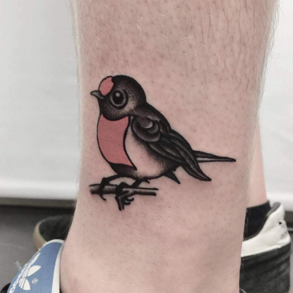 Small Robin Tattoo Tissotattoo