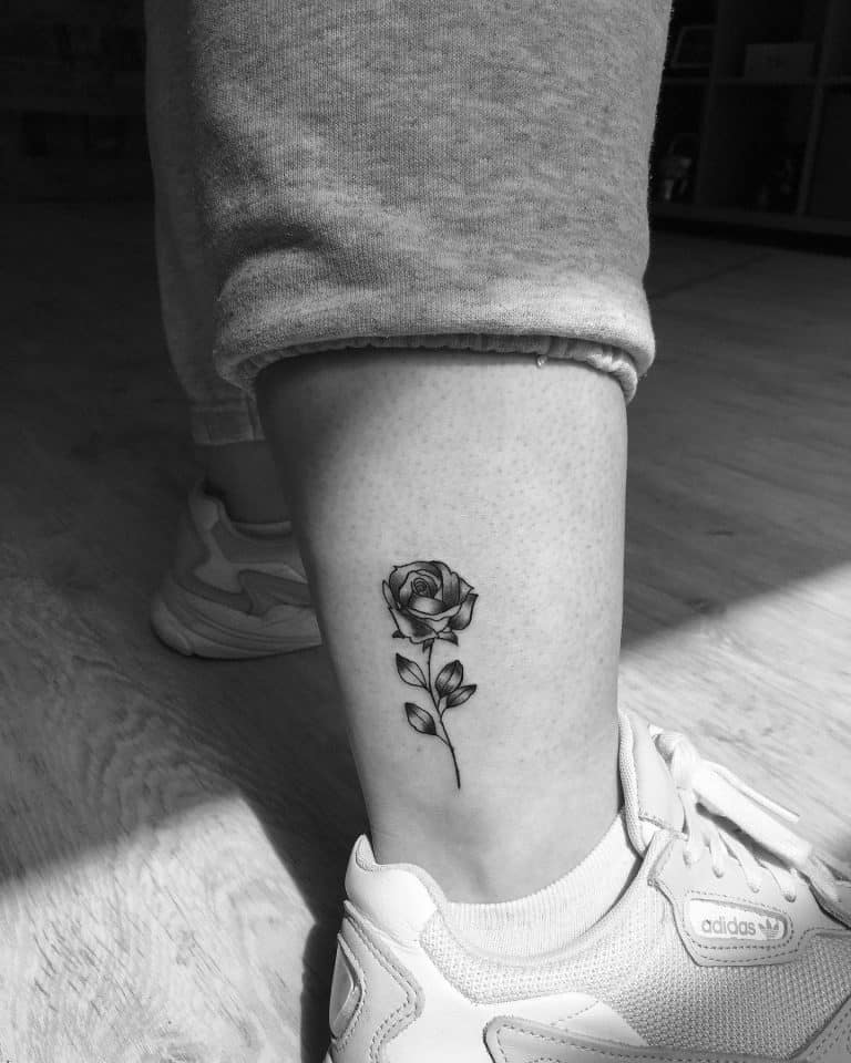 70 Beautiful Small Rose Tattoo Ideas 2024 Guide
