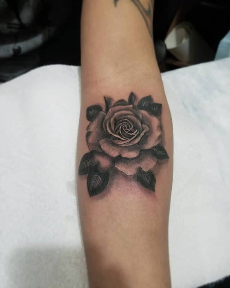 Small and Simple Rose Tattoo Ideas for Men and Women