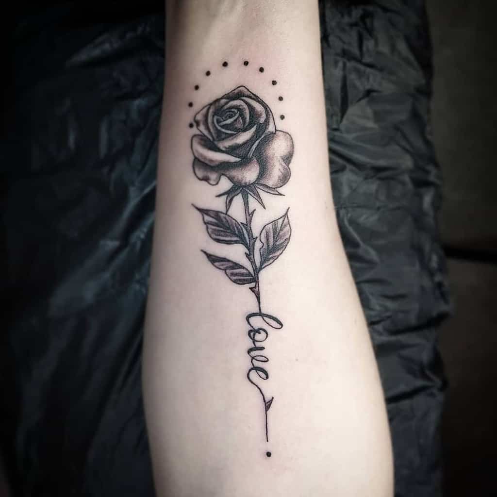 Small Rose Forearm Tattoos Saskialtattoo