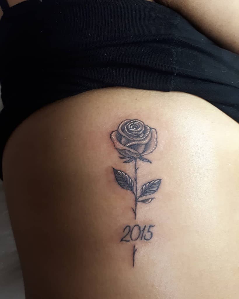 Small Rose Rib Tattoos Tattoolegendary