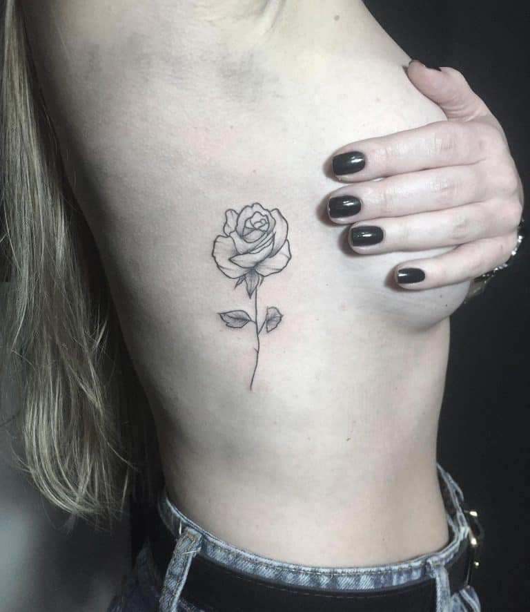 70 Beautiful Small Rose Tattoo Ideas [2024 Guide]