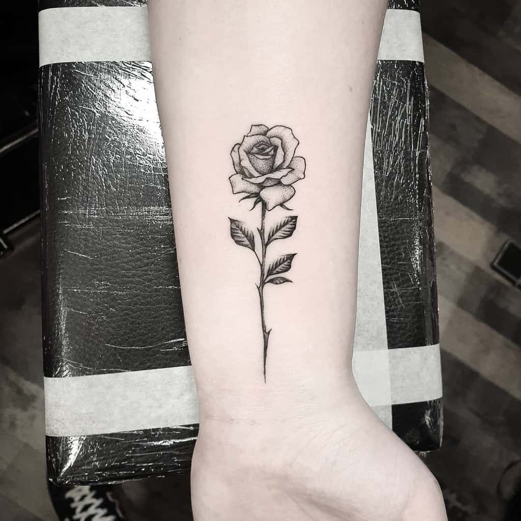 Small Rose Wrist Tattoos Newdawntattoo