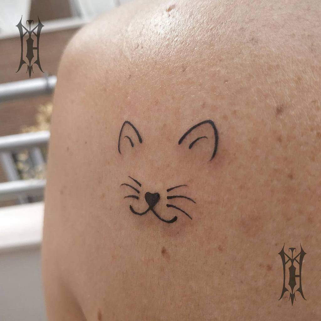 25 Best Small Cat Tattoo Designs – The Paws | Cat tattoo small, Cat outline  tattoo, Cat tattoo designs