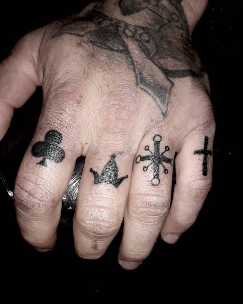 Small Symbol Finger Tattoos chinox.tattoo