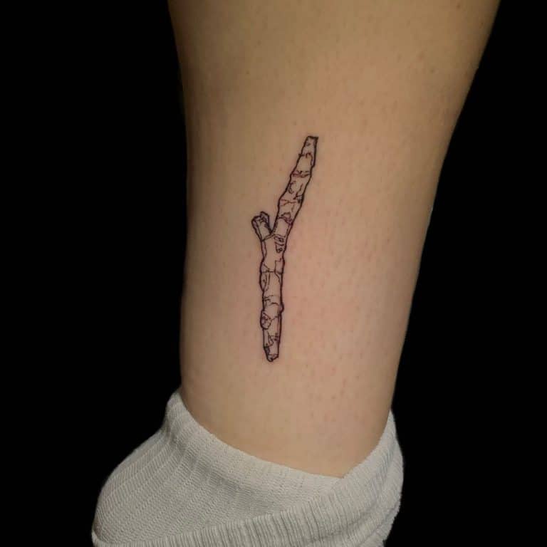 Tree Branch Tattoo Ideas For Nature Lovers   Small Tree Branch Tattoo Marianelab23 768x768 