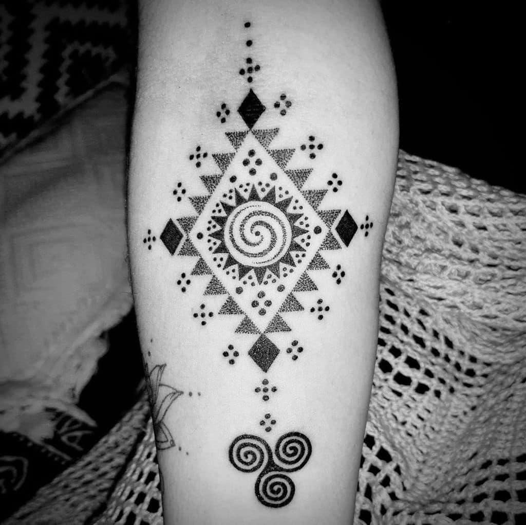 Small Tribal Arm Tattoos nativeonetattoostudio