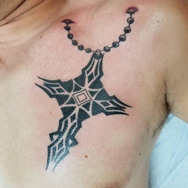 67 Cool Tribal Cross Tattoo Ideas   Small Tribal Cross Tattoo Shawnohmite 768x768 