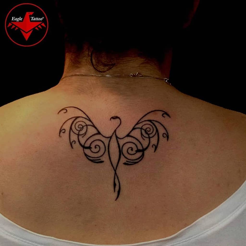 Small Tribal Phoenix Tattoos eagle_tattoo_besiktas
