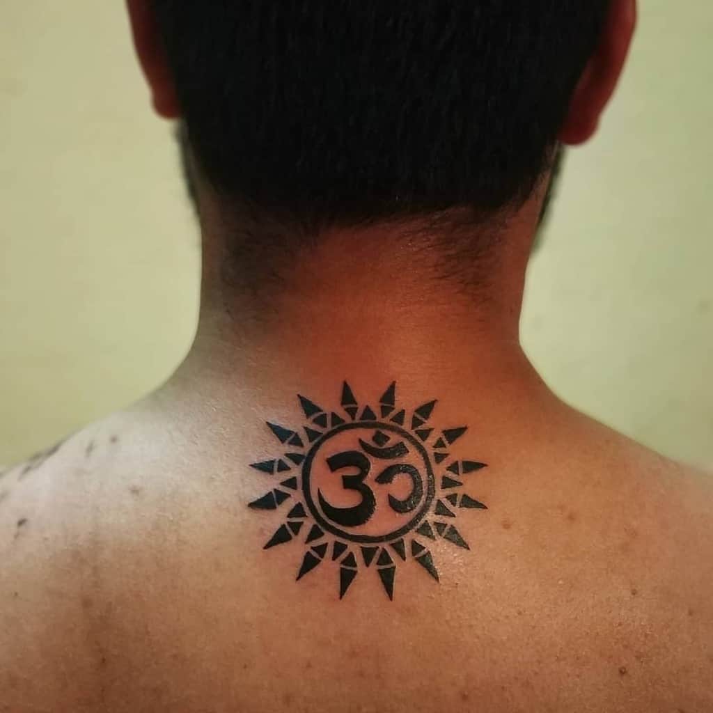 Small Tribal Sun Tattoos tattoozbygourav