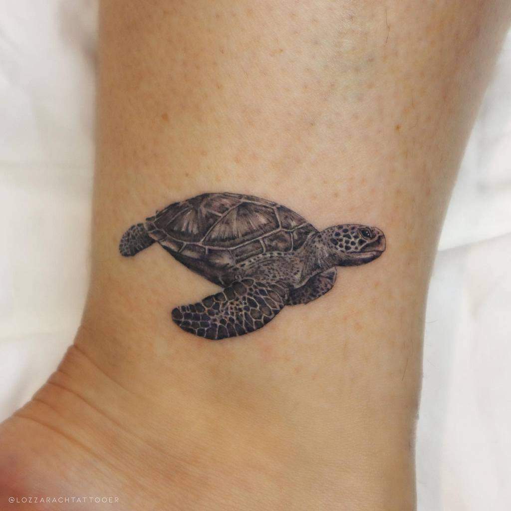 62 Turtle Tattoo Ideas For Women That Depict Beauty | Turtle tattoo, Foot  tattoos, Tattoos