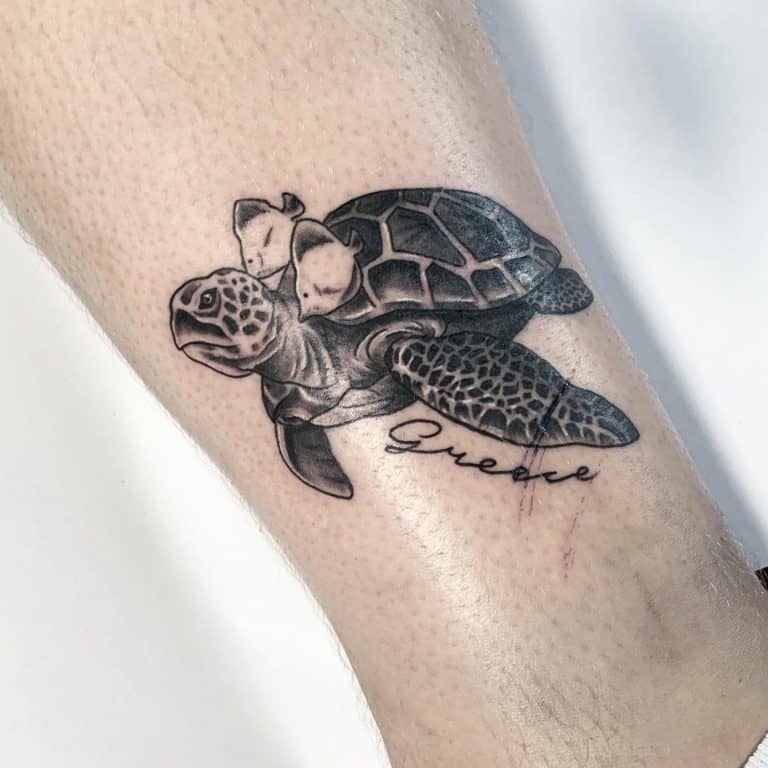 81 Cool Small Turtle Tattoo Ideas