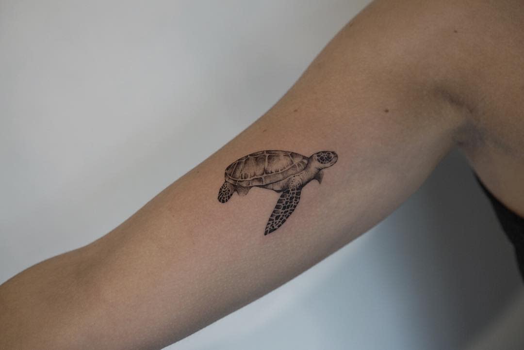Top 40 Magnificent Sea Turtle Tattoo Design Ideas (2023 Update) | Turtle  tattoo, Turtle tattoo designs, Sea turtle tattoo