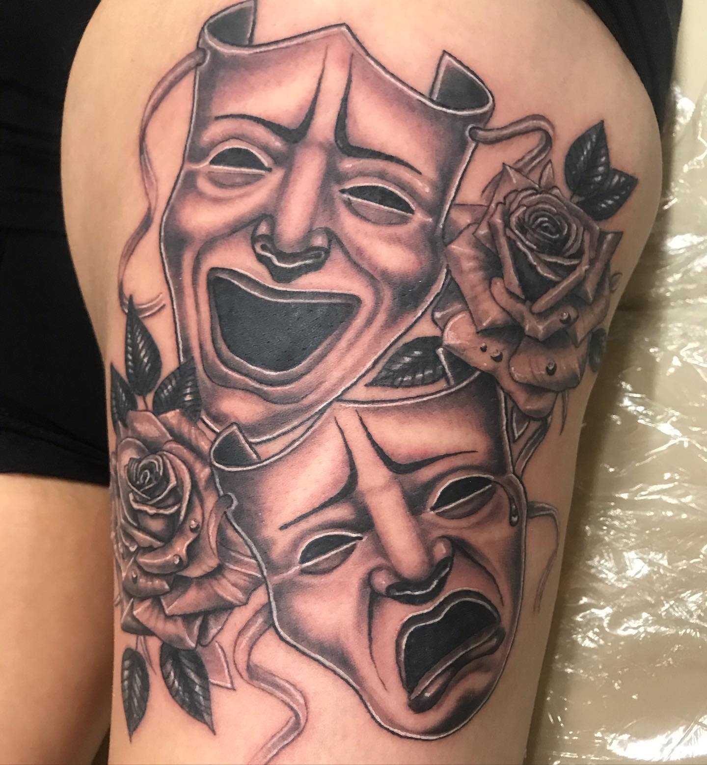 Chicano Smile Now Cry Later Tattoo -kenohtatts