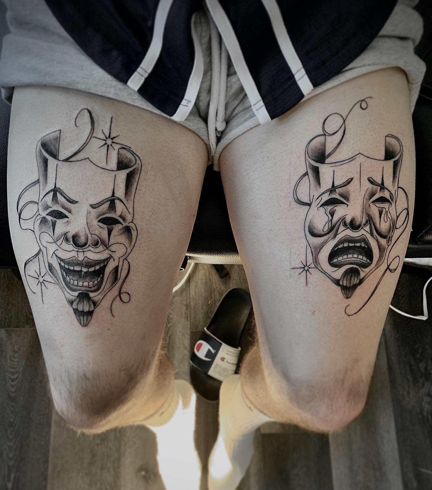 Clown Smile Now Cry Later Tattoo -inkbyclos(2)