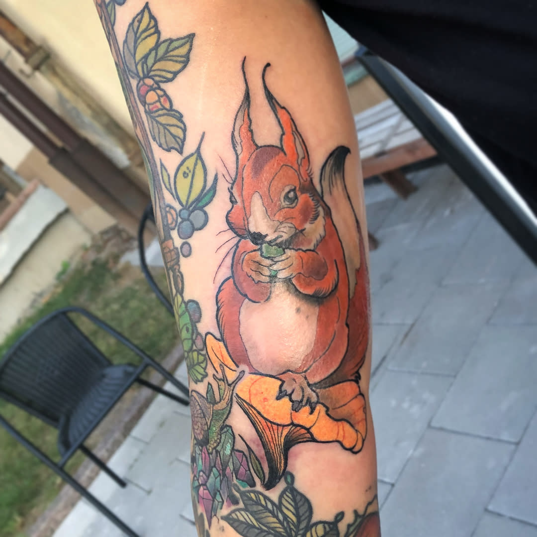 What Does Squirrel Tattoo Mean  Represent Symbolism